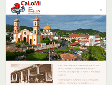 Tablet Screenshot of calomi.com